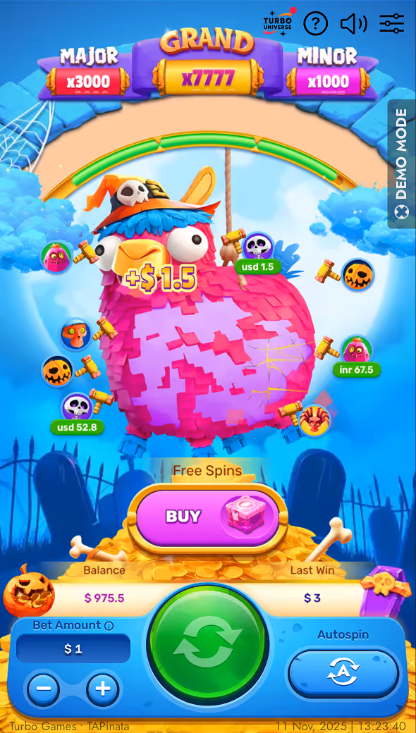 Tapinata Turbo Games Mobile Screenshot