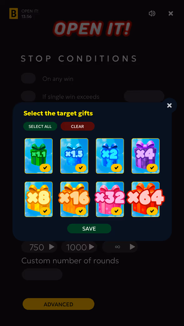 Open it BGaming Mobile Screenshot