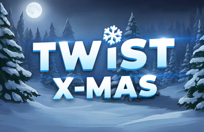 Twist X-mas by InOut Games casino game logo