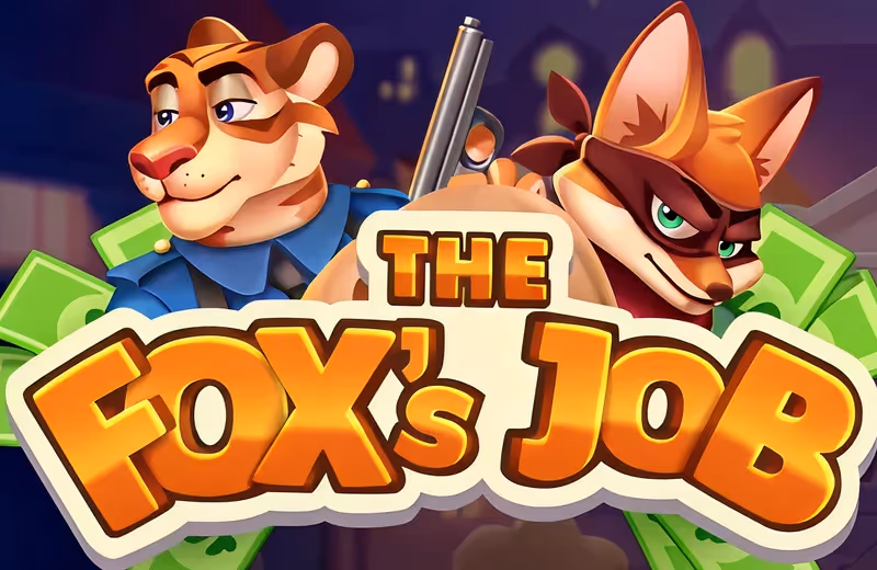 Fox Job by Pixmove mines casino game logo