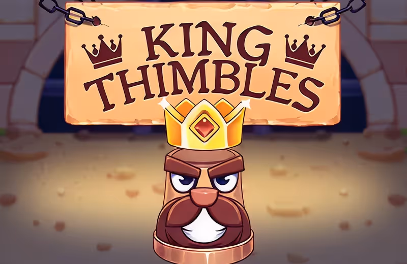 King Thimbles by Pixmove casino game logo