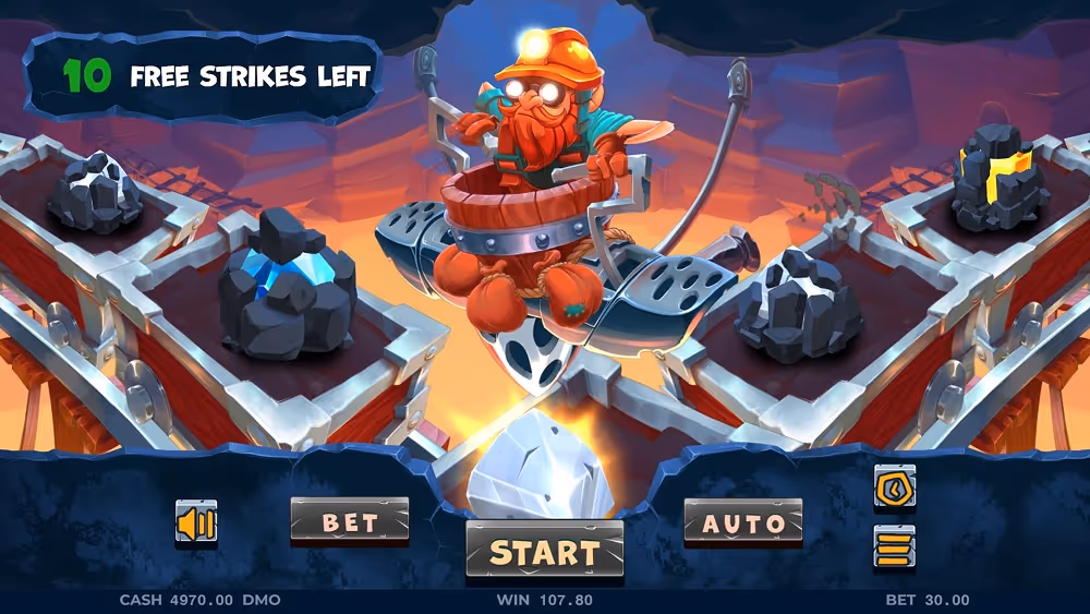 A gameplay screenshot of casino game Swoop by Pixmove during Free Spin round