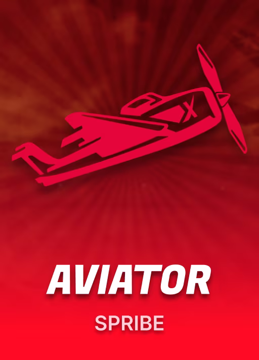 Aviator casino crash game icon by Spribe