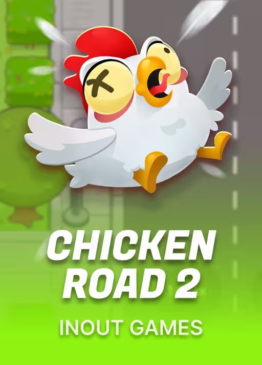 Chicken Road 2 casino crash game icon by InOut Games