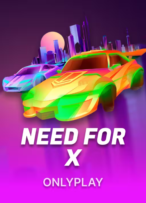 Need For X casino crash game icon by Onlyplay