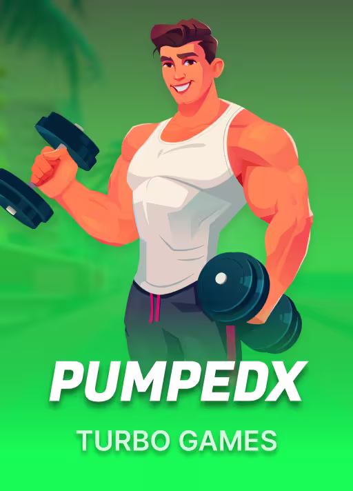 PumpedX casino crash game icon by Turbo Games