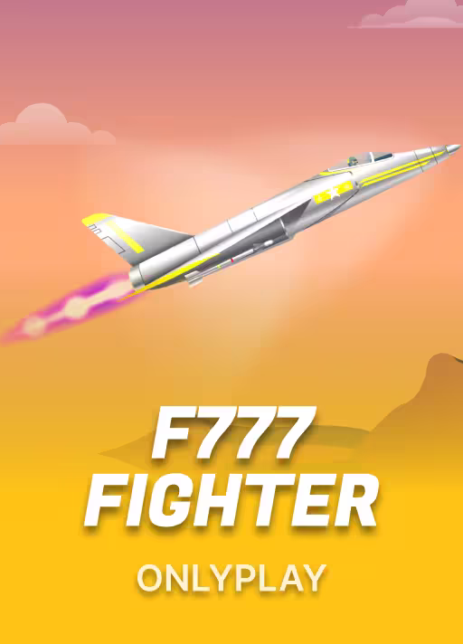 F777 Fighter casino crash game icon by Onlyplay