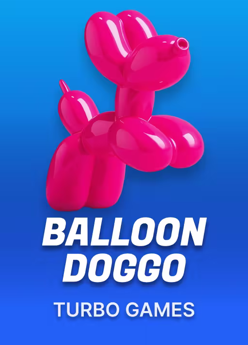 Balloon Doggo casino crash game icon by Turbo Games