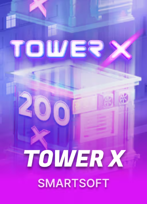 Tower X casino crash game icon by Smartsoft