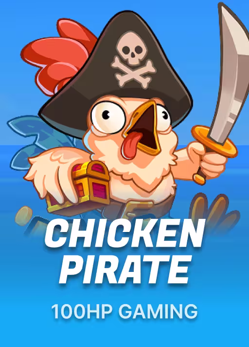 Chicken Pirate casino crash game icon by 100HP Gaming