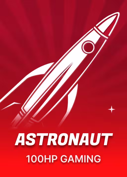Astronaut casino crash game icon by 100HP Gaming