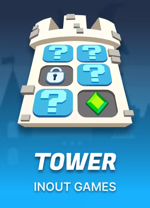 Tower casino mines game icon by InOut Games