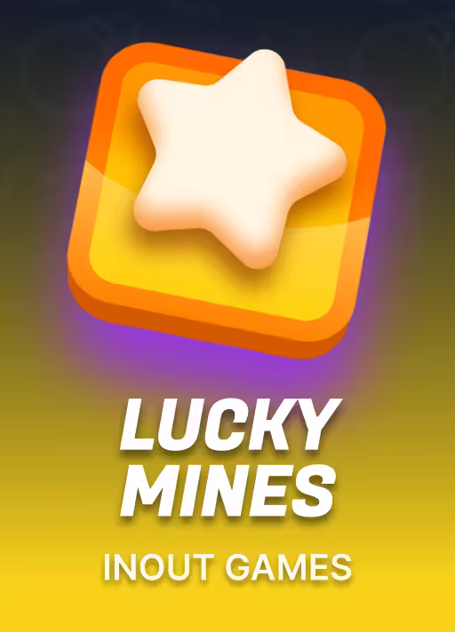 Lucky Mines casino mines game icon by InOut Games