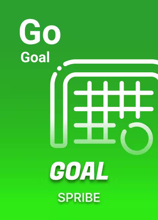 Goal casino mines game icon by Spribe