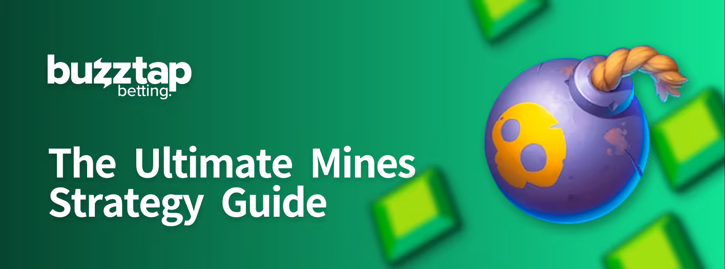 Ultimate Mines Strategy Guide graphic with InOut Games graphics