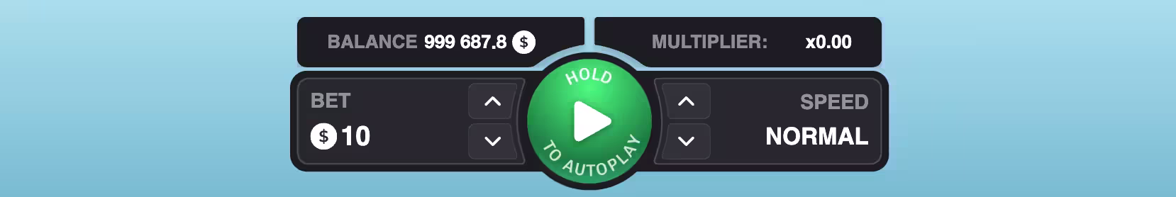 A screenshot of the Pengu Sport betting panel controls in-game