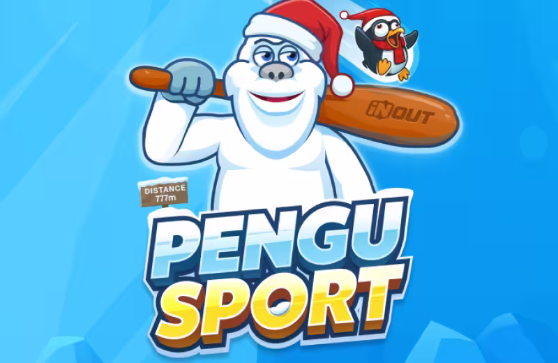Pengu Sport casino game logo by InOut Games