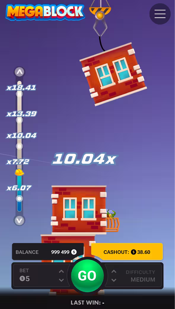 MegaBlock mobile screenshot
