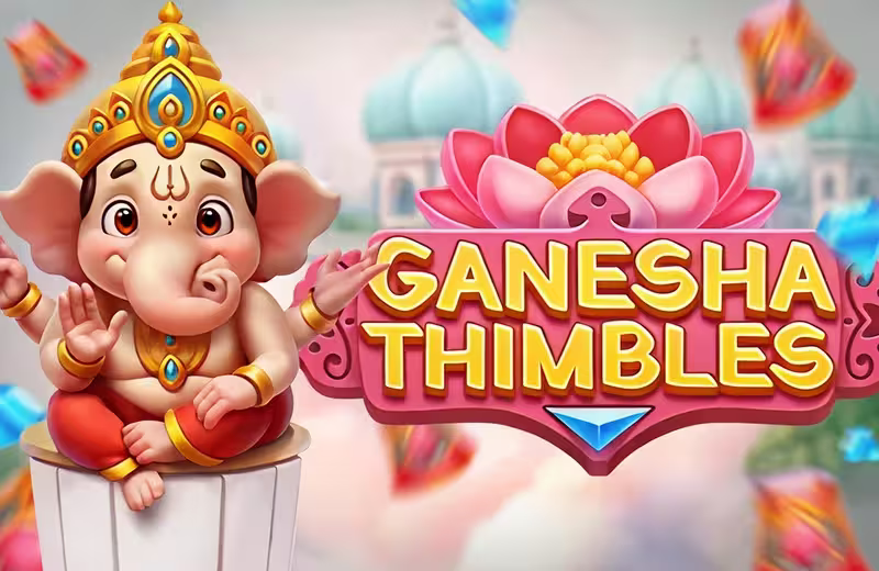 Ganesha Thimbles Pixmove casino game logo
