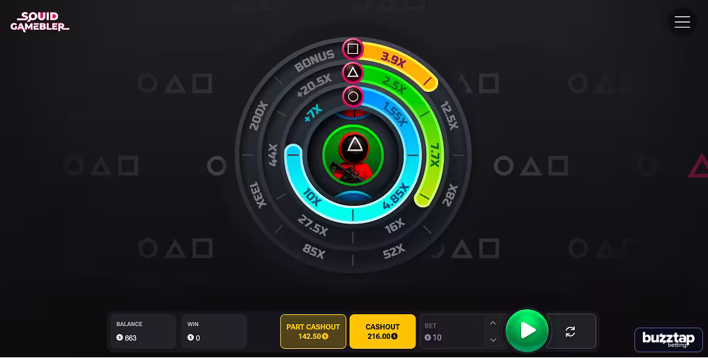 Squid Gamebler gameplay screenshot