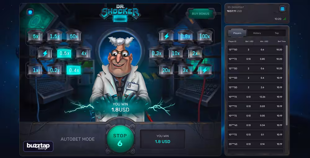 Dr Shocker gameplay screenshot