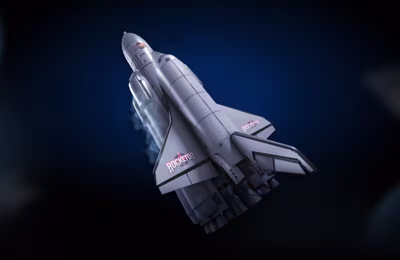 Rocketon casino game logo