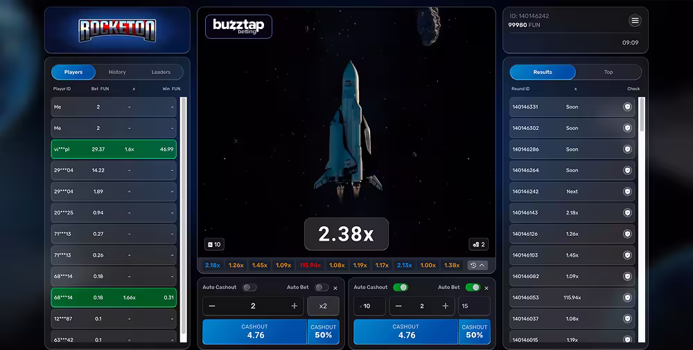 Rocketon gameplay screenshot