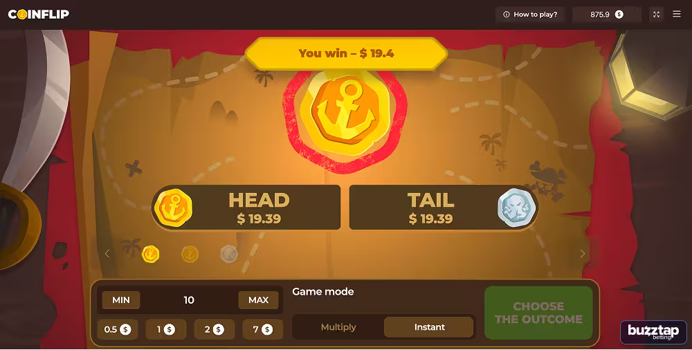 CoinFlip gameplay screenshot