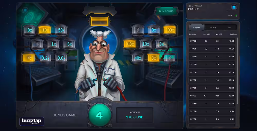 Dr. Shocker bonus round