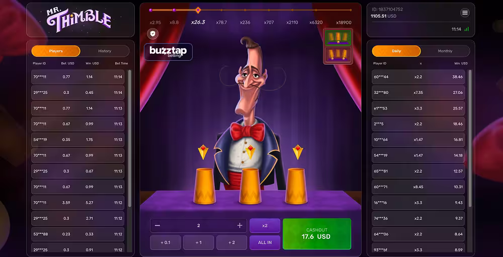 Mr. Thimble gameplay screenshot