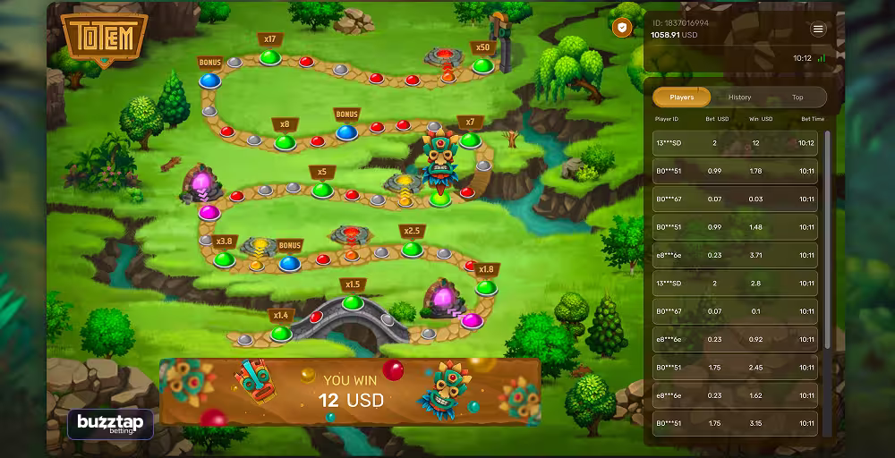 Totem gameplay screenshot