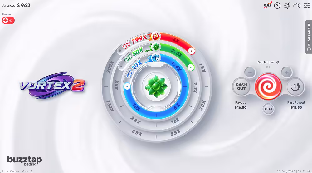 Gameplay screenshot of Vortex 2 by Turbo Games