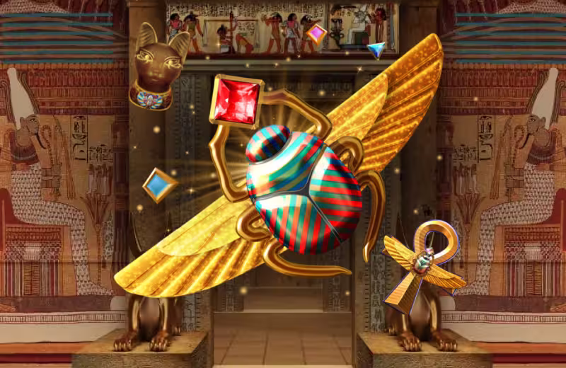 Golden Ra casino game logo