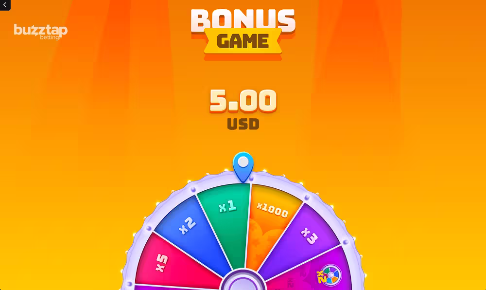 Pump It bonus wheel game screenshot