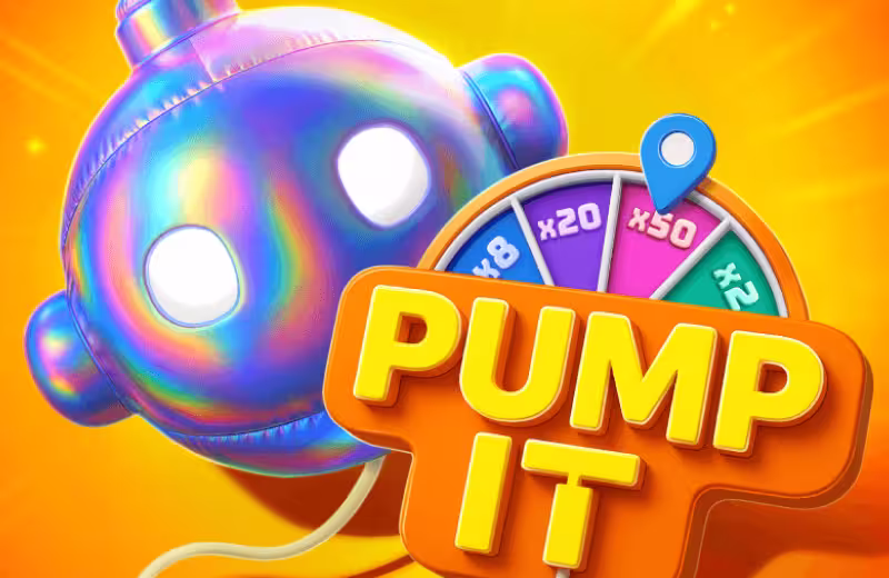 Pump It casino game logo