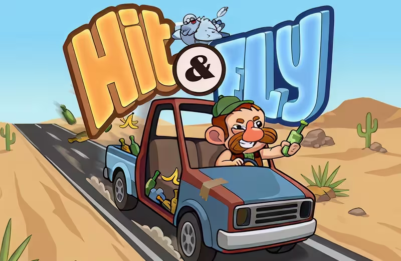 Hit & Fly casino game logo