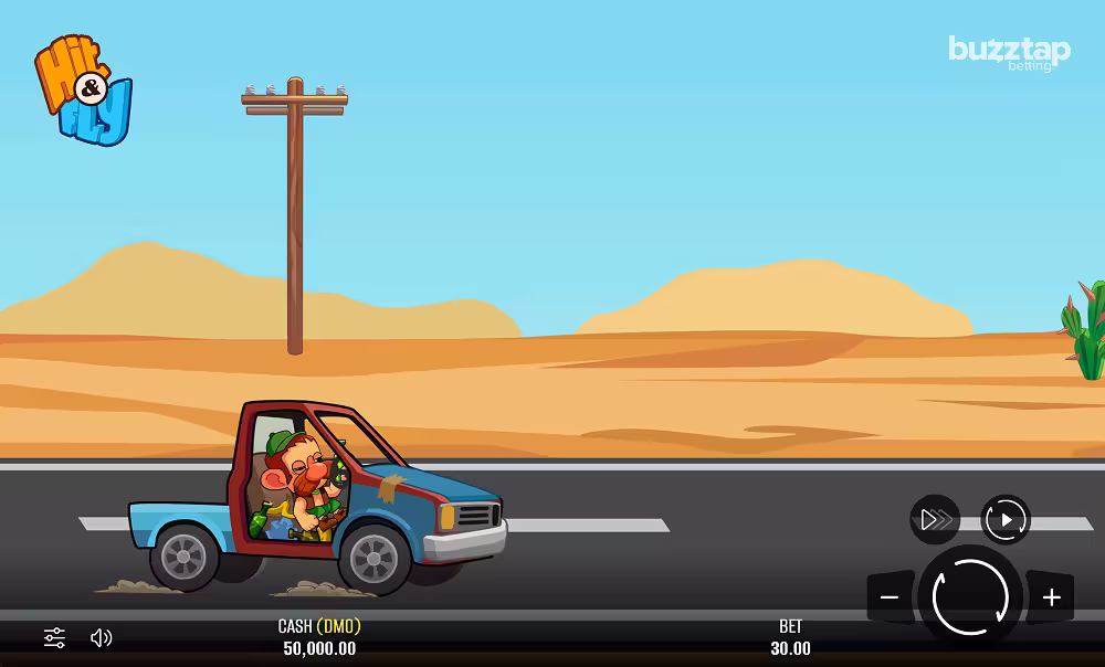 A gameplay screenshot of the pre round animation in Hit & Fly casino game