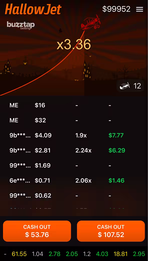 Hallow Jet mobile gameplay live leaderboard
