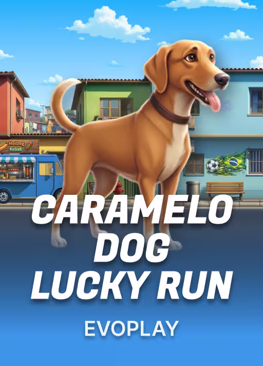 Caramelo Dog Lucky Run by Evoplay casino game icon