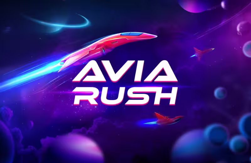 Avia Rush Evoplay casino game logo