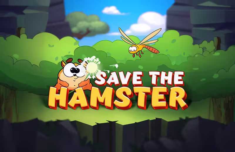 Save The Hamster casino game logo