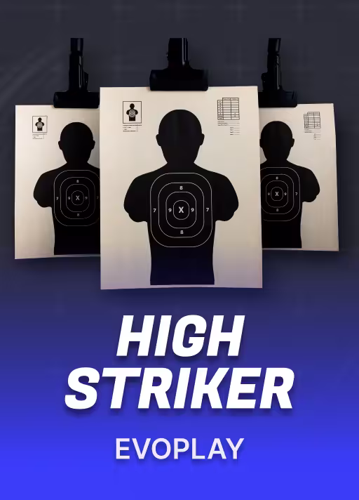 High Striker casino game icon by Evoplay