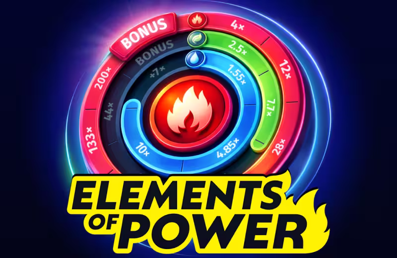 Elements Of Power casino game logo