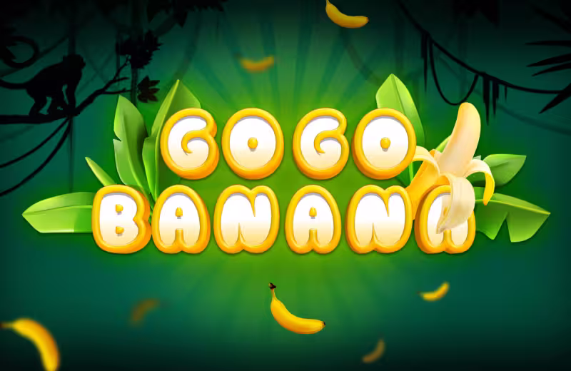 GoGo Banana by PopOK Gaming casino game logo
