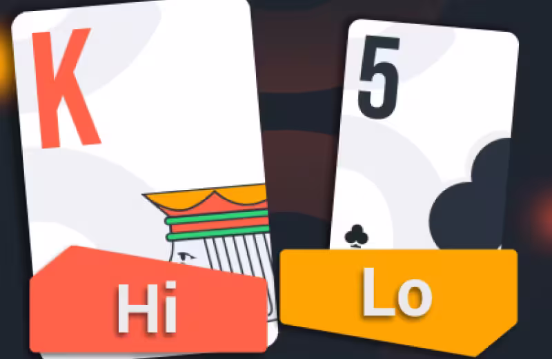 HiLo PopOK Gaming casino game logo