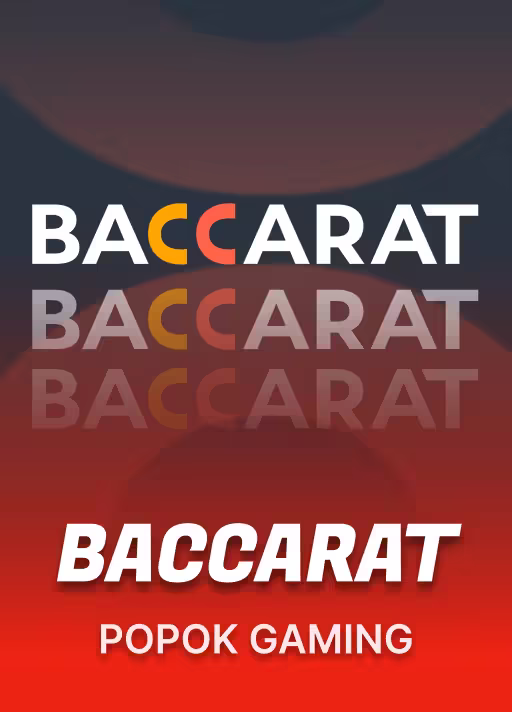 Baccarat PopOK Gaming casino game icon