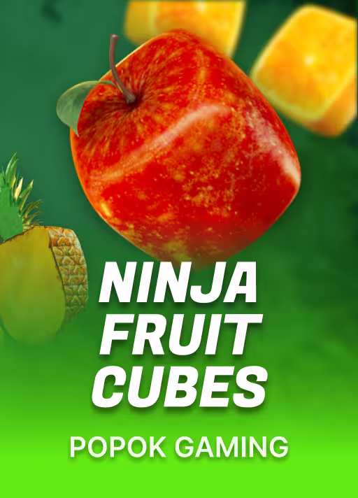 Ninja Fruit Cubes casino game icon by PopOK Gaming