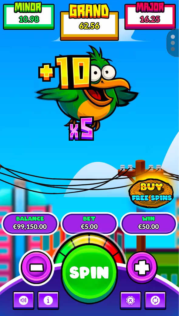 Tappy Bird PopOK mobile gameplay base game
