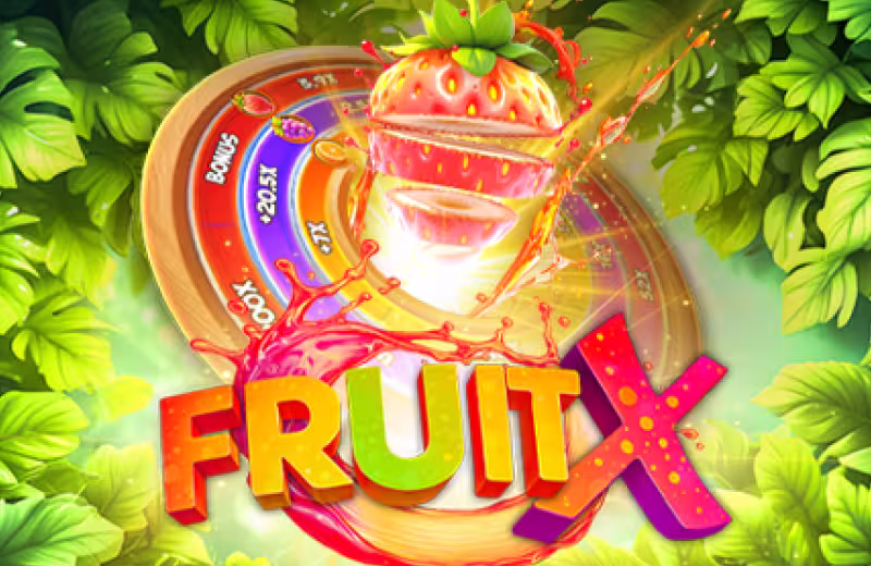 Fruit X PopOK Gaming logo