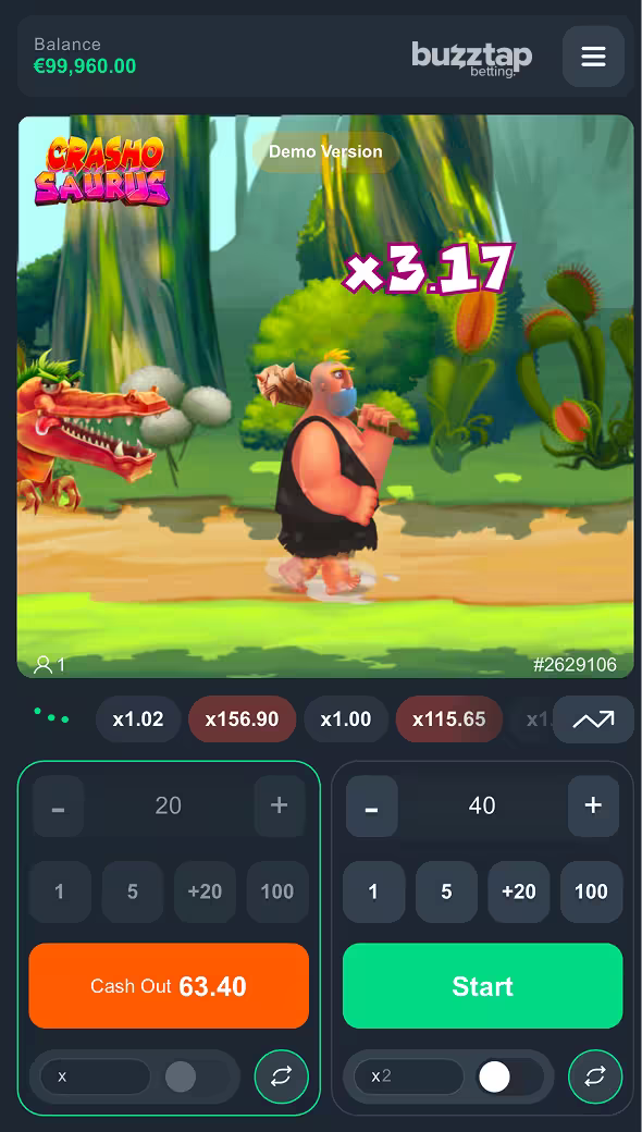 CrashoSaurus PopOK Gaming live round
